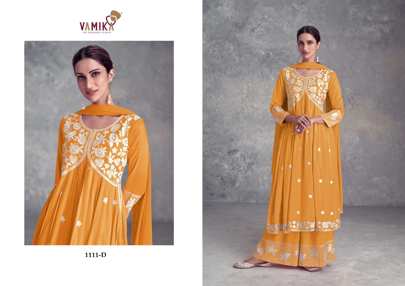 Vamika Aadhira Vol 9*Dark List Pure Rayon Viscos Wholesale Fancy Readymade Salwar Suit Catalog — Wholesale Salwar Suits, MPA wholesale from Surat - Gallery Image 5